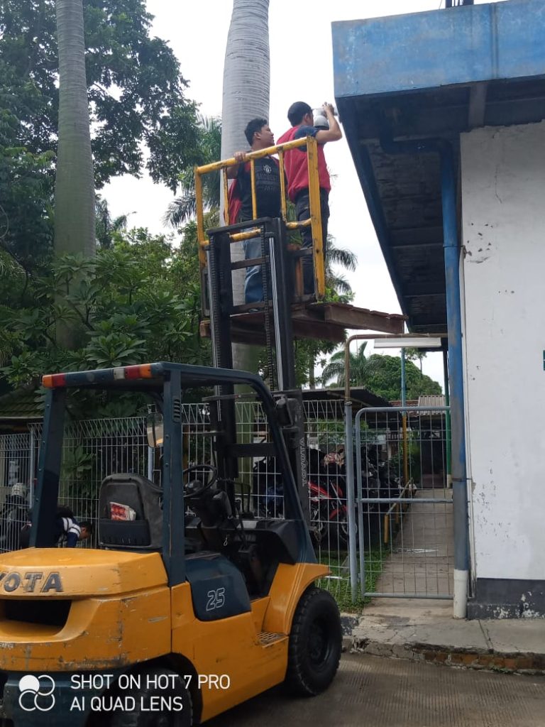 Instalasi dan Konfigurasi CCTV Sistem PT Triana Harvestindo Nusantara